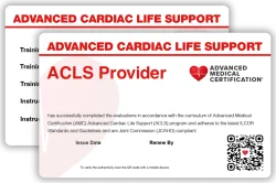 ACLS Provider Card