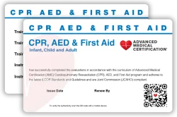 CPR Card Example